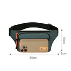 Riñonera Deportiva Impermeable Multifuncional Unisex - Bolsa de Cintura para Correr