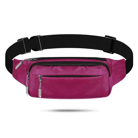 Riñonera Deportiva Impermeable y Ajustable para Correr, Gimnasio y Exteriores