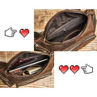 Riñonera Deportiva de Cuero para Hombre - Bandolera Retro Multifuncional