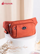 Riñonera de Cintura para Mujer - Nylon Bandolera Casual Mini