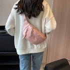 Riñonera Deportiva Mujer - Bolsa de Lona Ajustable para Correr y Uso Diario