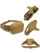 Riñonera Táctica Militar Unisex Impermeable - Resistente y Versátil
