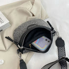 Riñonera Deportiva con Cristales - Bolso de Cintura Elegante y Funcional