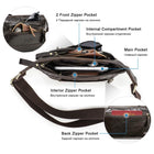 Riñonera de Viaje para Hombre de Cuero Genuino Personalizable