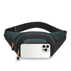 Riñonera Grande Unisex - Bolso Bandolera Casual Espaciosa
