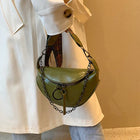 Riñonera Deportiva de Cuero para Mujer - Bolsa de Cintura para Viajes y Uso Diario