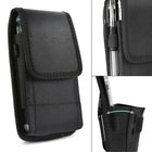 Riñonera Deportiva Unisex Negra - Bolsa Porta Teléfono con Cinturón