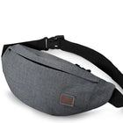 Riñonera Deportiva Hombre - Bolsa de Cintura de Lona para Dinero y Teléfono
