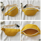 Riñonera Deportiva Rojo Unisex - Bolso Bandolera Casual Cómodo y Moderno