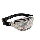 Riñonera Deportiva para Mujer con Brillo - Bolsa de Cintura Moderna y Elegante