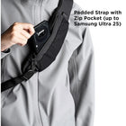 Riñonera Deportiva 7.5L - Bolso Cruzado Mochila Sling para Tableta 11