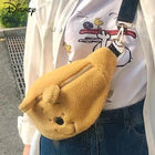 Riñonera de Cintura para Mujer - Bolso Bandolera Casual Grande