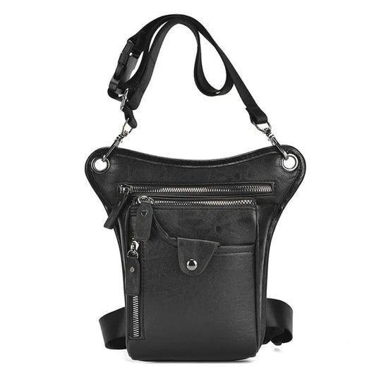 Riñonera Vintage de PU para Mujer - Bolso de Cintura Multifuncional y Elegante