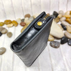 Riñonera de Cuero Genuino para Mujer - Bolso Cinturón con Portatarjetas y Llavero