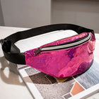 Riñonera Deportiva para Mujer con Brillo - Bolsa de Cintura Moderna y Elegante