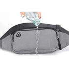 Riñonera Deportiva Impermeable Multifuncional - Bolsa de Cintura, Bandolera y Riñonera