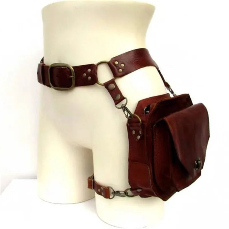 Riñonera Mujer de Pierna - Bolso Lateral Mini Moderno