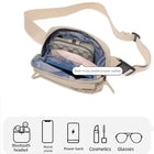 Riñonera de Cintura para Mujer - Bolso Bandolera Casual y Moderno