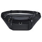 Riñonera de Cuero para Hombre - Bolso Cinturón Retro, Elegante y Duradero