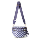 Riñonera de Cintura para Mujer - Bolso Bandolera de Nylon Negro Casual