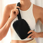 Riñonera Deportiva Impermeable para Correr, Ciclismo y Gimnasio - Bolsa Portátil con Cinturón Ajustable