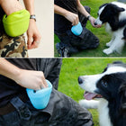 Riñonera Deportiva Azul para Entrenamiento Canino - Portaobjetos Cómoda