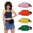 Riñonera Deportiva Mujer 2024 - Bolsa Pecho Hombro, Cinturón Viaje, Cartera Dinero