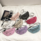 Riñonera Deportiva Mujer: Bolso Cintura Floral de Piel Sintética con Correa Ajustable