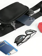 Riñonera Deportiva Impermeable Mujer - Bolsa Cintura Pequeña para Correr, Viajar y Uso Diario