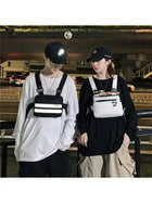 Riñonera Deportiva Oxford Unisex - Estilo Hip-Hop Urbano