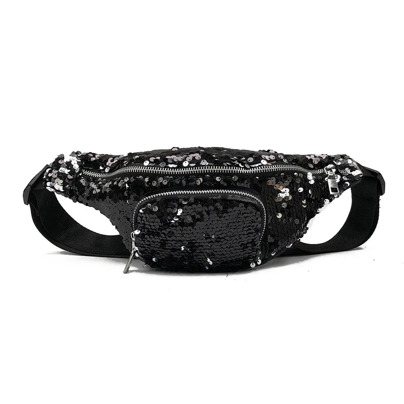 Riñonera de Cintura para Mujer - Bolso Bandolera Casual Grande y Moderno