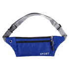 Riñonera Deportiva Impermeable de Nylon Negro