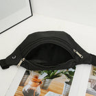 Riñonera Grande Unisex - Bolso Bandolera Casual de Cintura