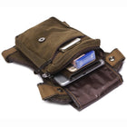Riñonera de Pierna Ajustable para Hombre - Ideal para Moto, Deporte y Viaje