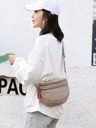 Riñonera Deportiva Elegante Impermeable para Mujer - Bolsa de Cintura Multifuncional