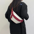 Riñonera Deportiva para Mujer - Bolsa de Pecho Ancha Nylon, Moderna y Cómoda 2024