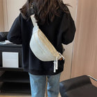 Riñonera Deportiva Unisex de Lona - Bolsa Pechera Urbana Moderna