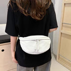 Riñonera Deportiva Mujer – Bolso Cintura Cuero Suave Verano