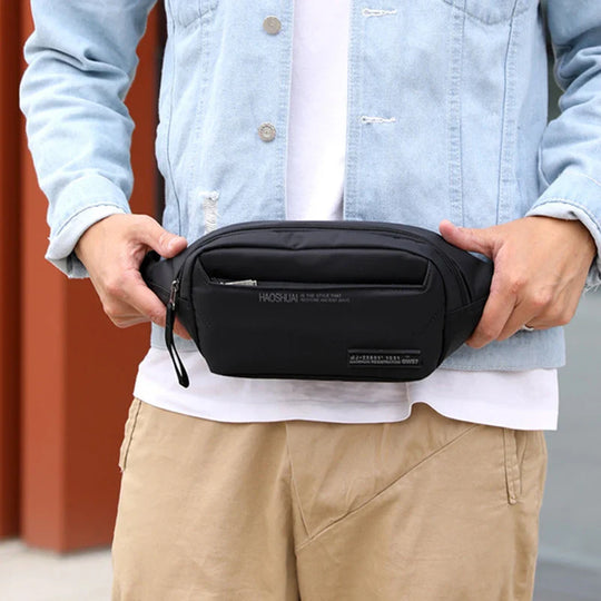 Riñonera Deportiva para Hombre - Cómoda, Ajustable y Resistente