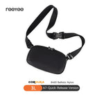 Riñonera Deportiva Unisex de Nylon - Bolso Bandolera Casual para Hombre y Mujer