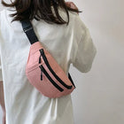 Riñonera Deportiva Grande Multifuncional - Bolsa Cruzada para Running, Fitness y Viajes con Compartimento para Teléfono