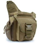 Riñonera Táctica Impermeable para Hombre - Bolso de Hombro Camuflaje para Senderismo y Viajes
