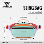 Riñonera Grande Unisex - Bolso Bandolera Casual de Cintura