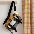 Riñonera Deportiva Unisex Vintage - Bolso Bandolera Casual Cómodo