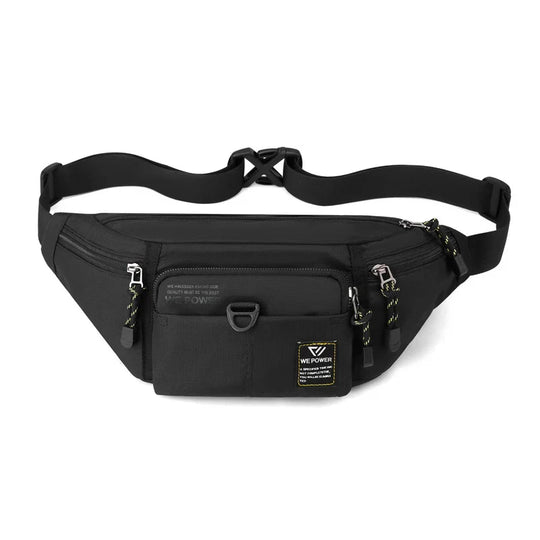 Riñonera Táctica para Hombre de Nylon - Bolsa Pechera Militar con Múltiples Bolsillos