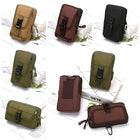 Riñonera Deportiva de Nylon - Bolsa Multifuncional para Móvil, Horizontal/Vertical, con Cierre de Botón, Ideal para Camping