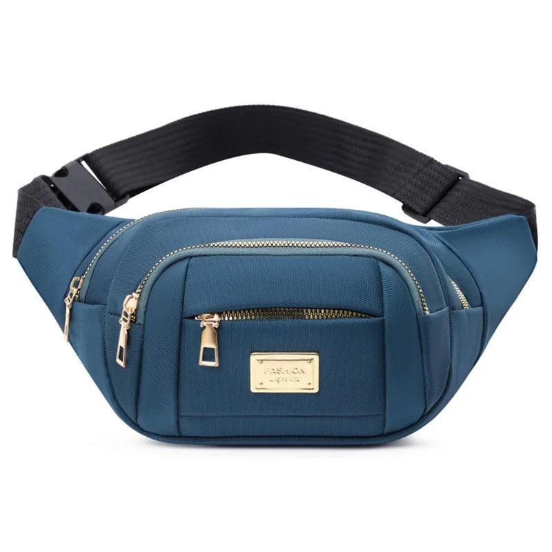 Riñonera de Cintura para Mujer - Bolso Bandolera Grande y Casual