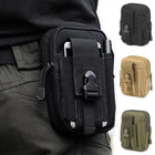 Riñonera Deportiva Táctica de Nailon con Estampado Camuflaje