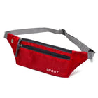 Riñonera Deportiva Impermeable para Correr y Fitness - Bolsa de Cintura de Lona
