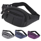 Riñonera Deportiva Hombre Impermeable Multifuncional - Nylon Resistente